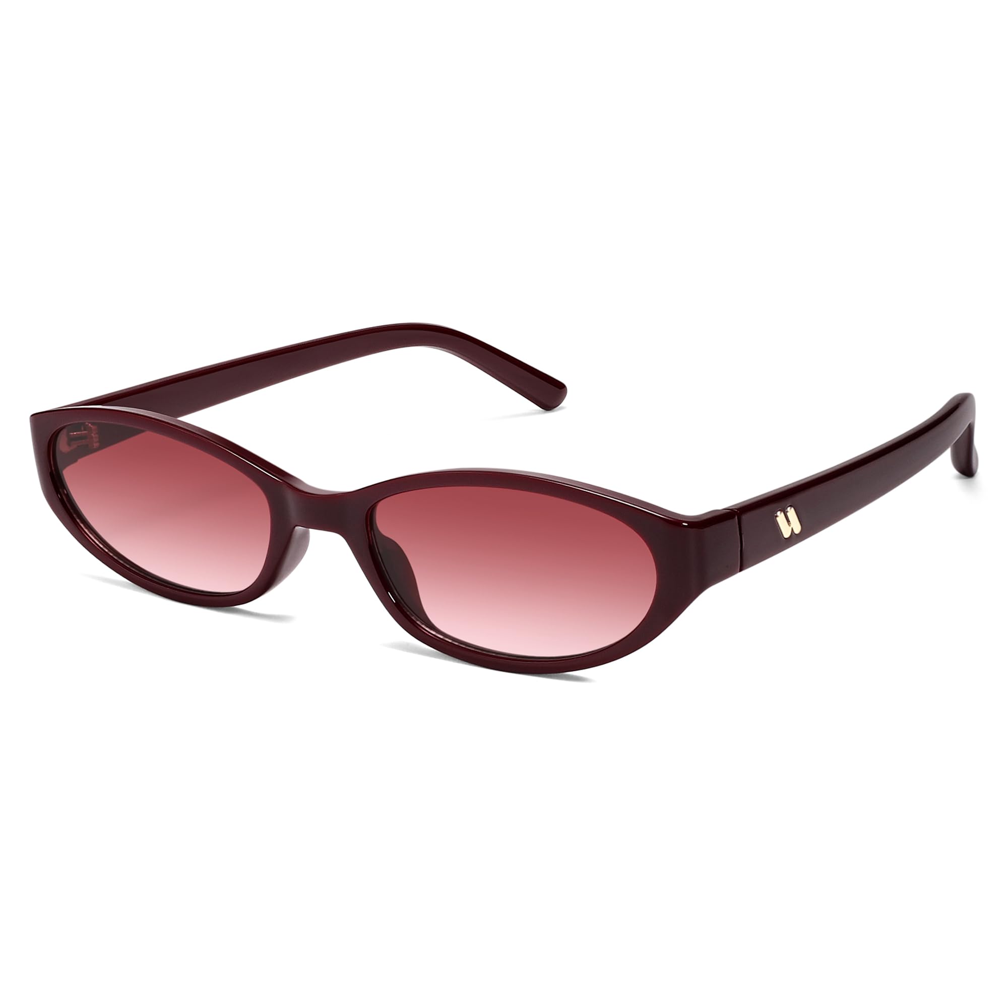 Retro Oval Sunglasses Womens Mens Y2k Trendy Cateye Shades AR82299