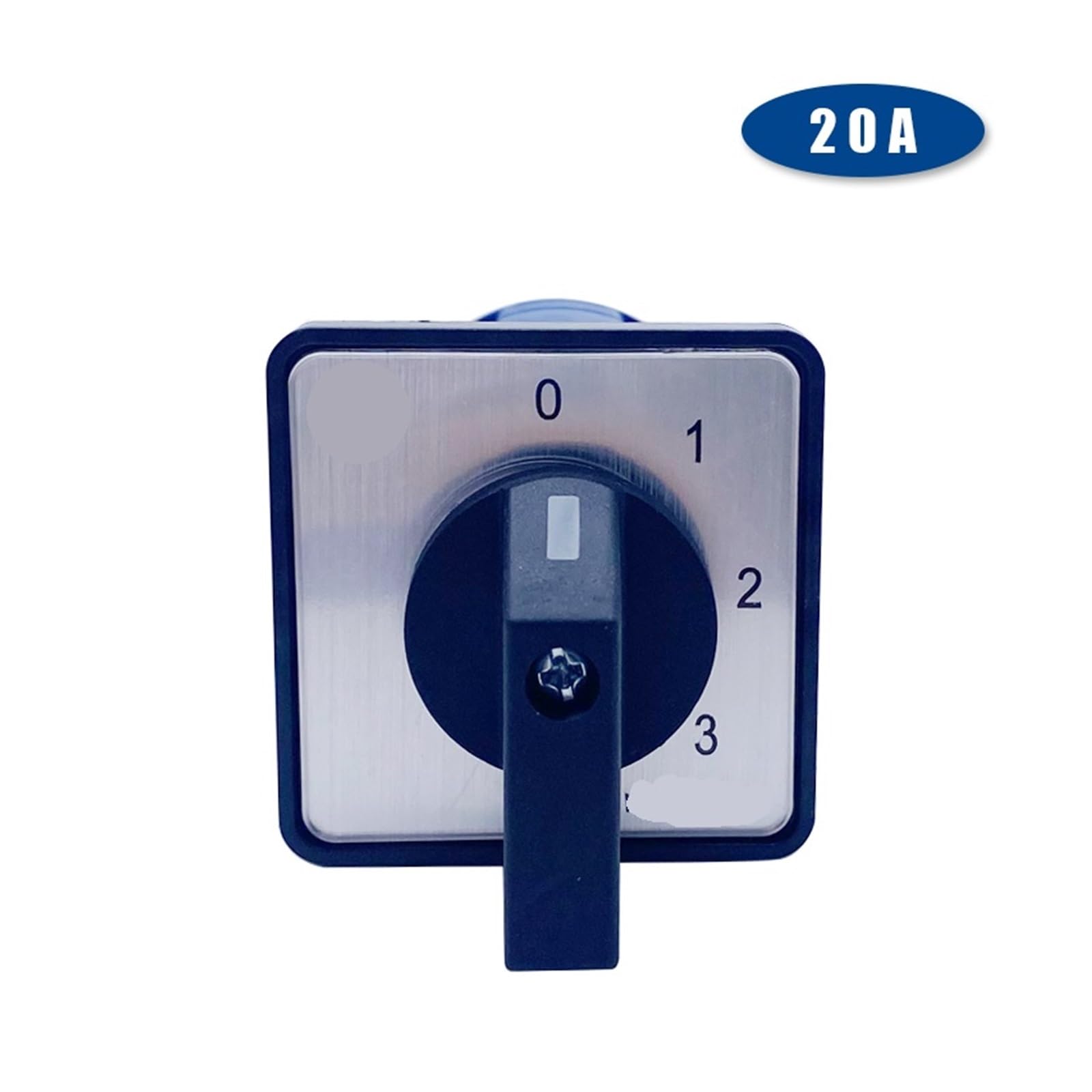 Interruptor de Leva YMW26-20/5, selector de 0 a 3 Posiciones, conmutador rotativo, 20 terminales, Tornillos, Contacto de Plata, LW26, LW28