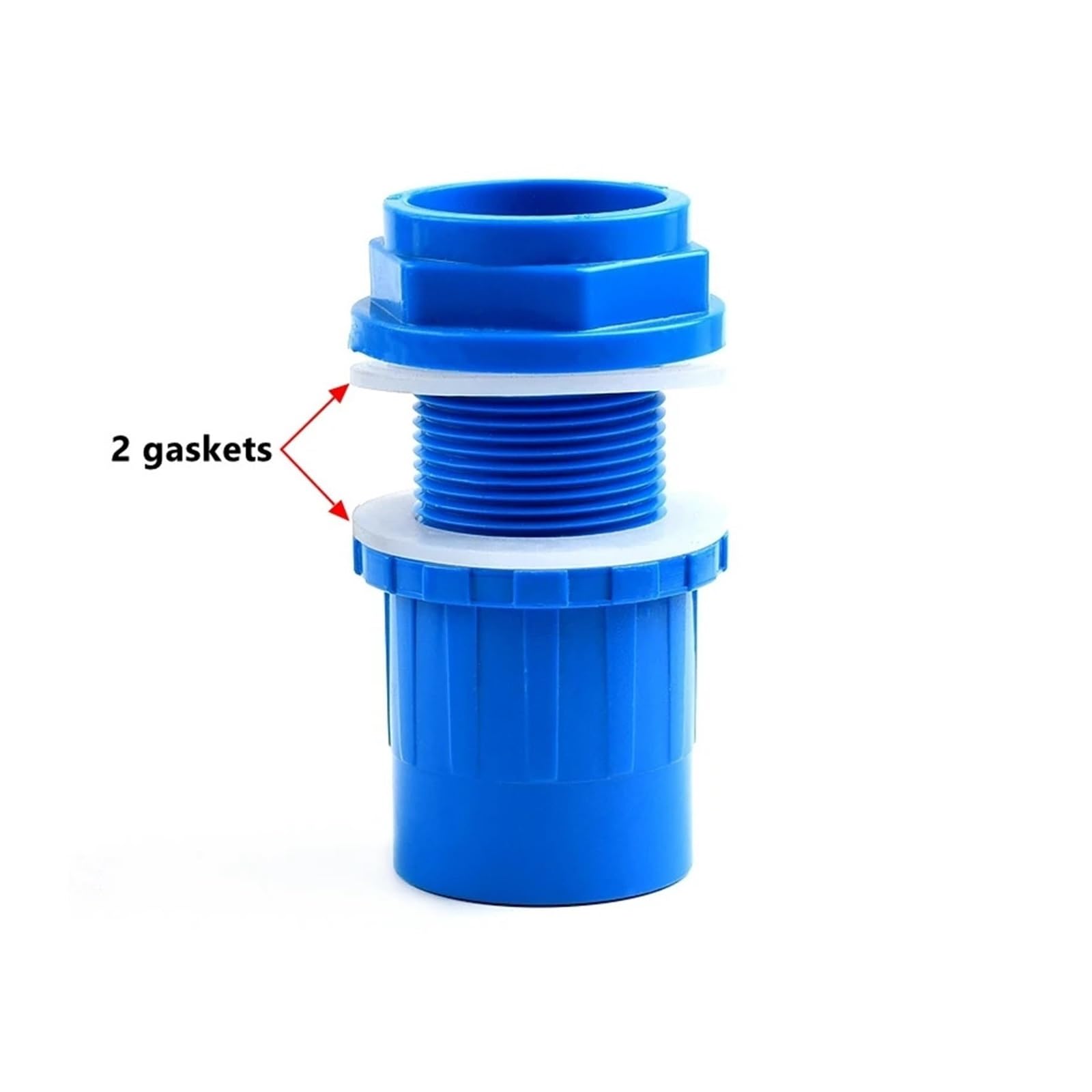 Raccordo PVC rinforzato 20-50mm acquario irrigazione giardino