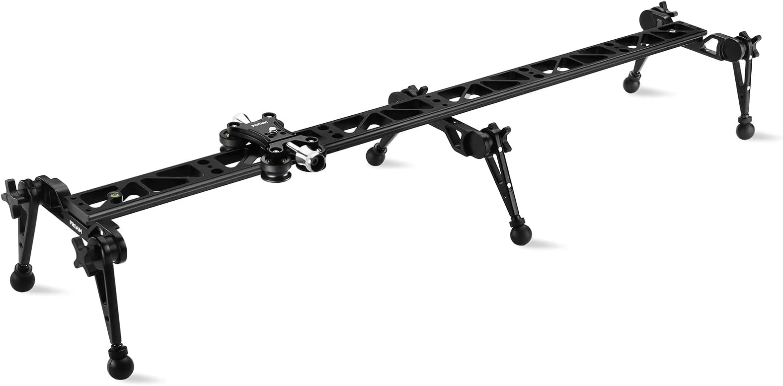 PROAIM 3ft (36”/90cm) Portable Line Camera Slider with Load Capacity 25 Kg/55 lbs| Professional Track Dolly Rail Slider for DSLR Video Camcorder | Tripod Compatible + Free Storage Bag (P-L3-SL)