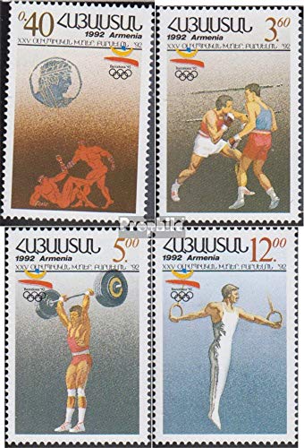 Prophila Collection Armenia Michel.-No..: 199-202 Quattro Strisce (Completa Edizione) 1992 Olympics Estate ´92 (Francobolli per i Collezionisti) Sport da Combattimento
