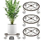 Shinowa Soporte de Hierro para Plantas, Marrón