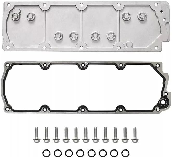 Engine Valley Cover with Gasket Compatible with 4.8 5.3 6.0 6.2 L LS 4.8L 5.3L 6.0L 6.2L V8 07to20 12598832