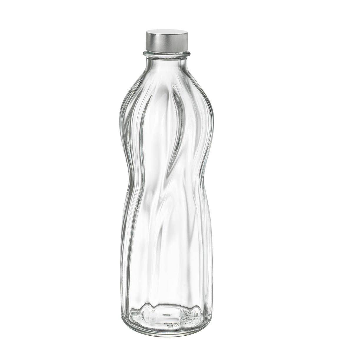 BORMIOLI BOR190090 Aqua Bottle LT.0.75 C/Cap, 0.75 Litres, Stainless Steel, Multicolour