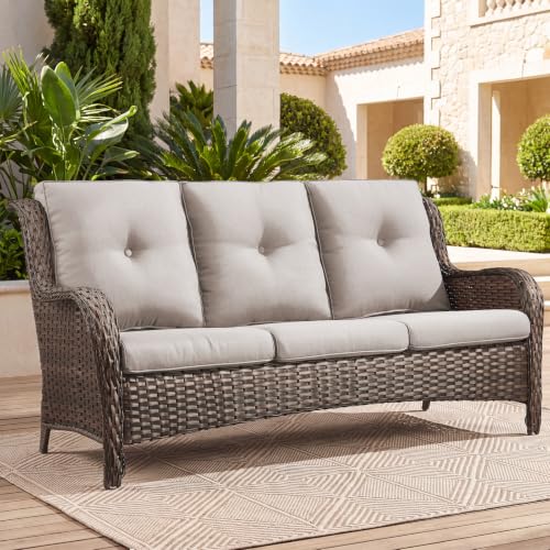 Belord Luxury PE Wicker 3-Seater
