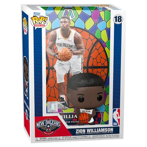 Funko Pop! Trading Cards: Nba - Zion Williamson, New Orleans Pelicans (Mosaic)