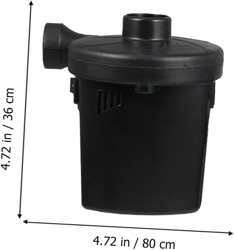 Rechargeable Air Pump Portable USB Electric Inflatable Pump for Air Mattress Raft Pool Fast Inflation Deflation with Nozzles Compact Design for Easy Storage