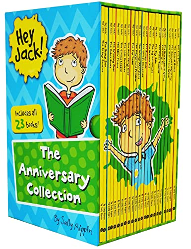 Hey Jack! Early Readers The Anniversary Collection 23 Books Set By Sally Rippin (The Best Party Ever, The Big Adventure, The Bravest Kid, The Bumpy Ride, The Circus Lesson, The Crazy Cousins & More…)