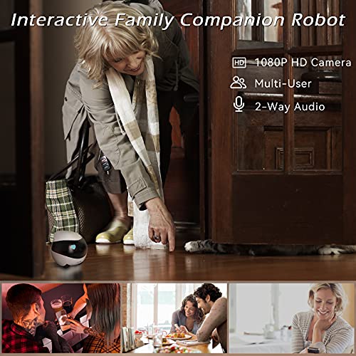 Enabot Ebo SE Movable Smart Pet Dog Camera Robot, Wireless Auto-Cruise Self-charging 1080P HD w/Night Vision 2-Way Audio… - Image 5