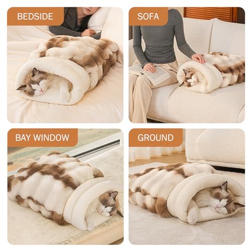 Sac de couchage d'hiver pour chat : la cachette idéale - 7