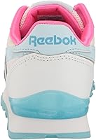 Vista 3 de Reebok Tenis clásicos unisex de cuero Step N Flash Light Up