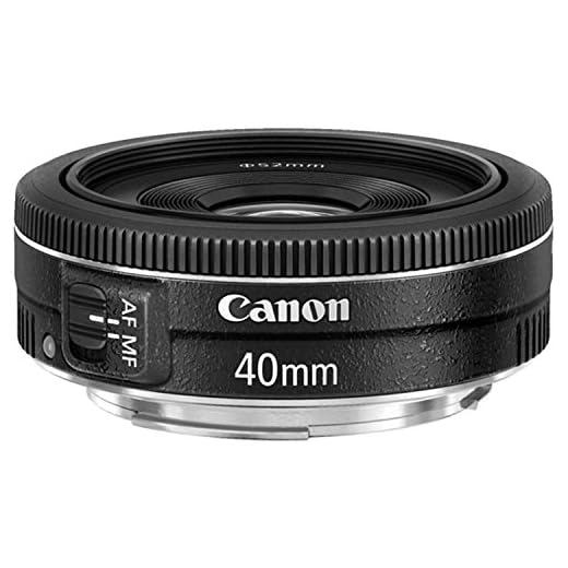 Canon Cameras US 6310B002 EF 40mm f/2.8 STM Lens - Fixed Black
