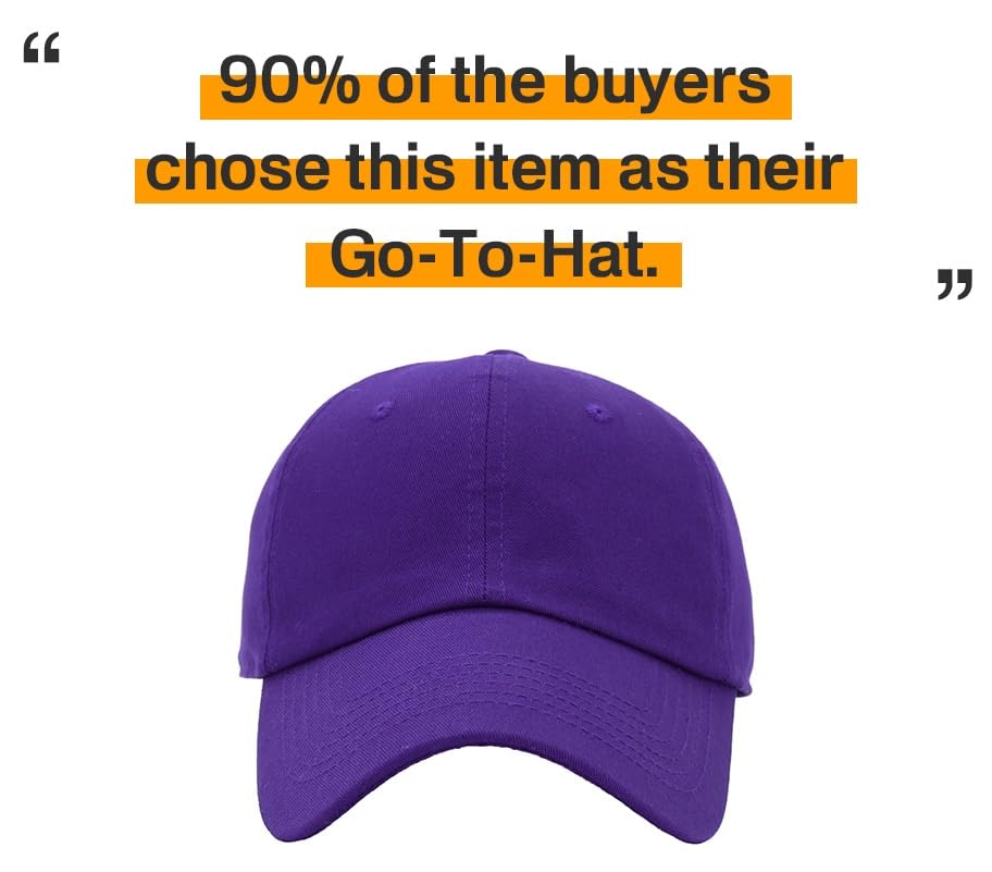 Image of KB-Ethos The Go-to Everyday Hat ! Polo Low Profile Sports Cap Unisex (100% Pure Cotton)