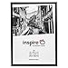 Price comparison product image Hampton Frames A2 Poster Frame 42x59cm Black Pack of 1, Wood Finish, Acrylic Front, Lightweight, Wall Mount, Portrait or Landscape, For Modern Home Décor