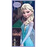 toalla elsa y ana Tamaño: 70x140cm. Gramaje: 300grs. Beach towel. Asciugamano. Serviette de plage.