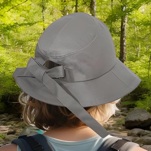 Casco de ciclismo para mujer y hombre ajustable con gran borde para proteger del sol 3