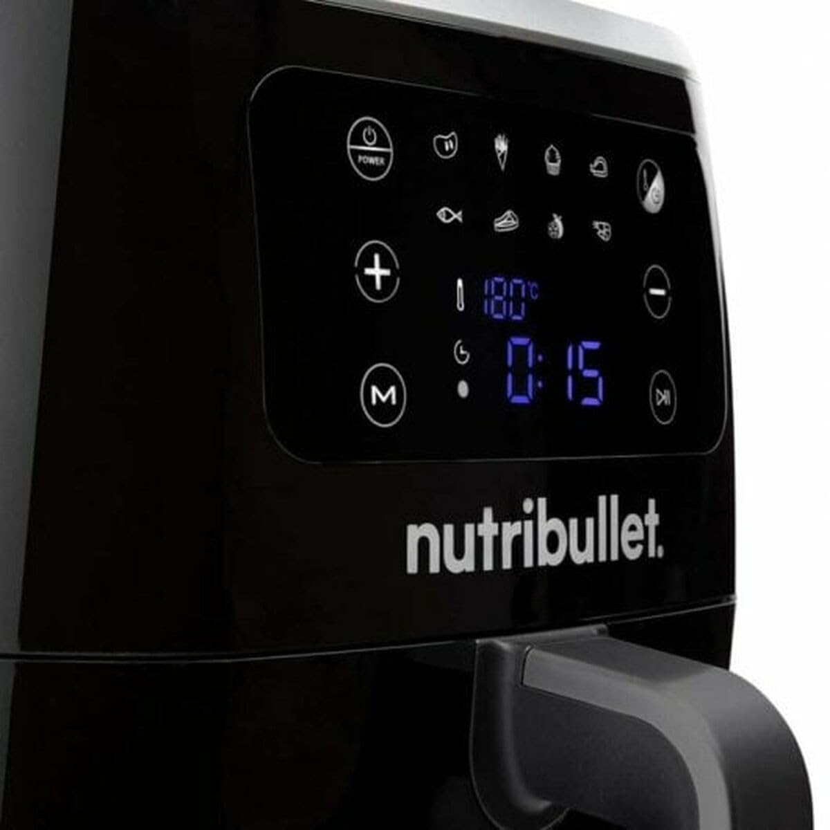 Nutribullet Freidora sin Aceite Air Fryer XXL Digital Negro 7 L