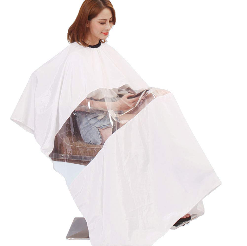 Salone Barbiere Professionale Taglio di Capelli del Capo Mantella per Tagliare I Capelli Grembiule da Parrucchiere Cape Chiusura Regolabile, Taglio dei Capelli Abito Tintura Salon Cape,B,3PCS