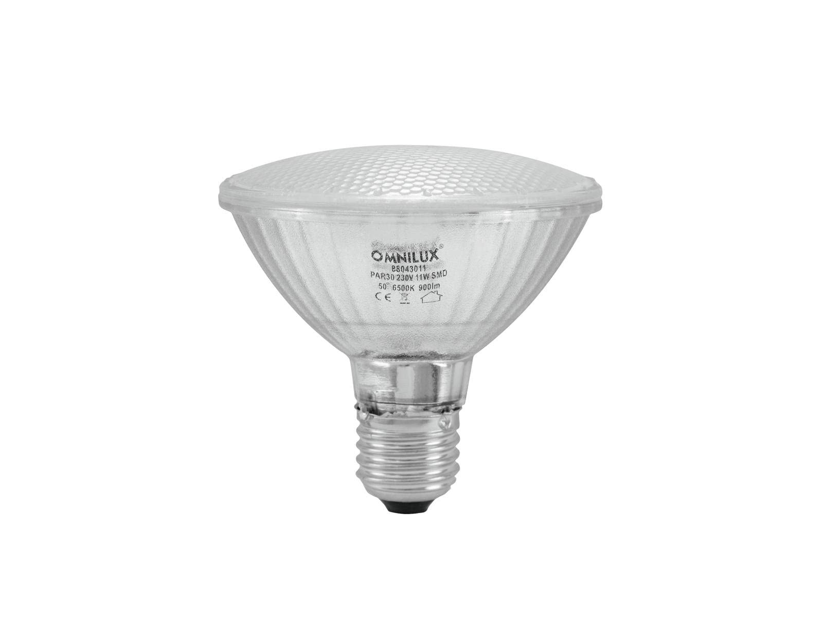 Eurolite Impostare PAR-30 Spot BK PAR-30 230V SMD 11W E-27 LED 6500K