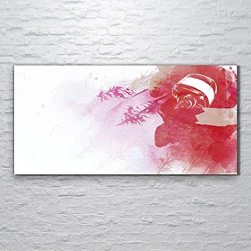 Tableau acrylique 120x60cm Coloray avec impression moderne d'art abstrait fluide - 2