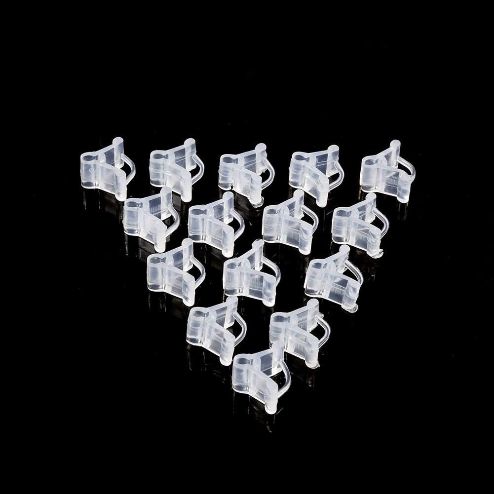 EastbuyGrafting Clip - 100pcs Special Grafting Clip for Tomato, Eggplant, Watermelon & Cucumber - Transparent Plastic - Modern Style - 2.0-4.5mm