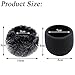 2 Pack Professional Microphone Furry Windscreen Muff Wind Cover with Foam Microphone Windscreen for Blue Yeti