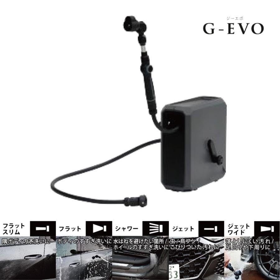 Amazon.co.jp: グリーンライフ(GREEN LIFE) 洗車ホースリール15m G-EVO