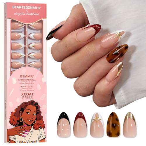 BTArtboxnails X LONGHAIRPRETTYNAILS Press On Nails - Whispers of Glamour,