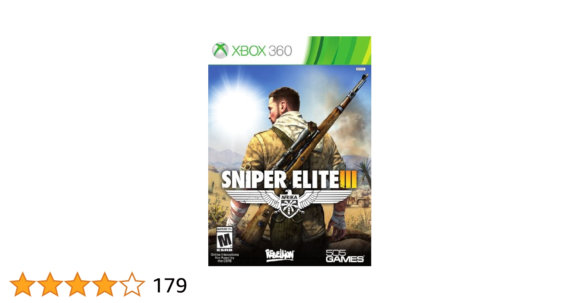 Amazon.co.jp: Sniper Elite III (輸入版:北米) - Xbox360