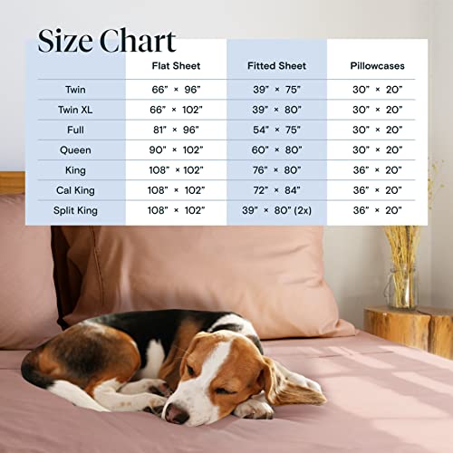 Luxclub 6 Pc Queen Sheet Set Bed Sheets Deep Pockets 18" Eco Friendly Wrinkle Free Sheets Machine Washable Hotel Bedding Silky Soft - Pearl Pink Queen #TOP5