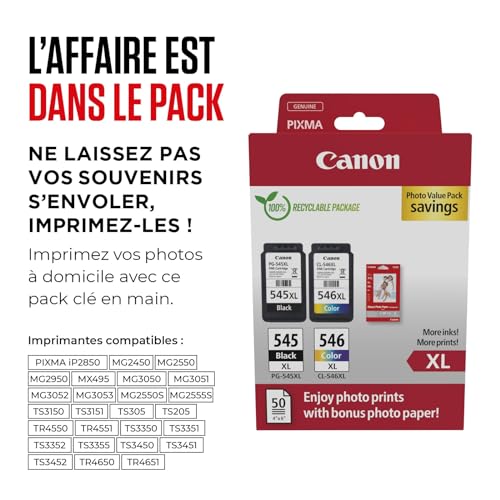 Cartouche d'encre PG 545XLCL 546XL PVP - vue 4