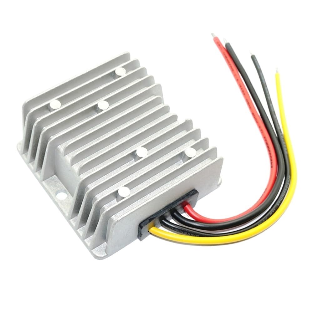 PWANUIGTE 9-40V to 19V 5A 10A Boost Buck DC Converter Regulator 12V 24V to Voltage Stabilizer Waterproof for Car Laptop(19V 10A)