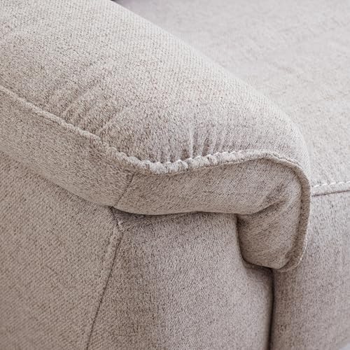 Image of Home Centre | Artise | Fabric | Solid Wood | 3 Seater Recliners | Beige | 1 Year Warranty