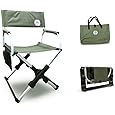GCI Outdoor Pico Arm Chair, Folding Director's Chair with Carry Bag