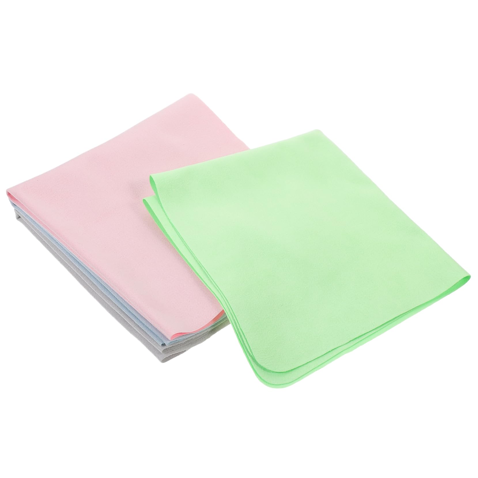 Healeved 20pezzi Panni Microfibra Per Pulizia Occhiali Da Colorati Per Schermi e Superfici Delicate Resistente Allo Sbiadimento e Facilmente Lavabile
