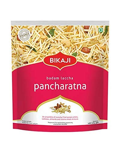 BIKAJI Badam Laccha Pancharatna with cashew crunchy fried potato sticks almond and raisins snack mixture 350 grm (pack of 1) (B08RZ5PD8R) Amazon Price History, Amazon Price Tracker