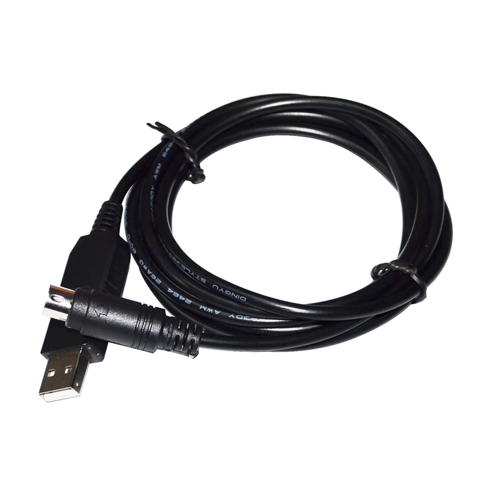 FT232RL - Cavo adattatore da USB RS232 a M ~ ni DIN 6P MD6, per programmazione PLC, cavo di comunicazione adatto per LS LG XGB-XBC XGK XEC PLC a PMU cavo (8 m)