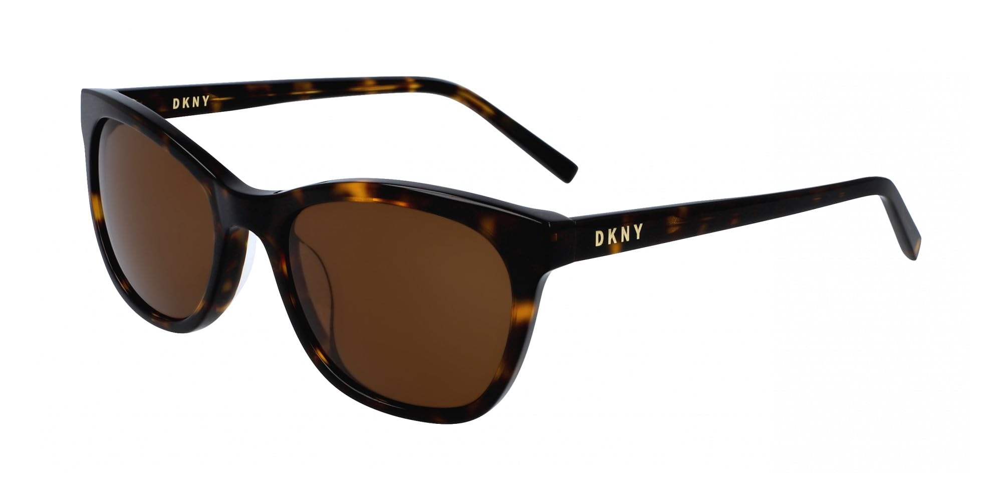 DKNY DK502S 237 Dark Tortoise Sunglasses Woman ZYL, Tea Cup, 53