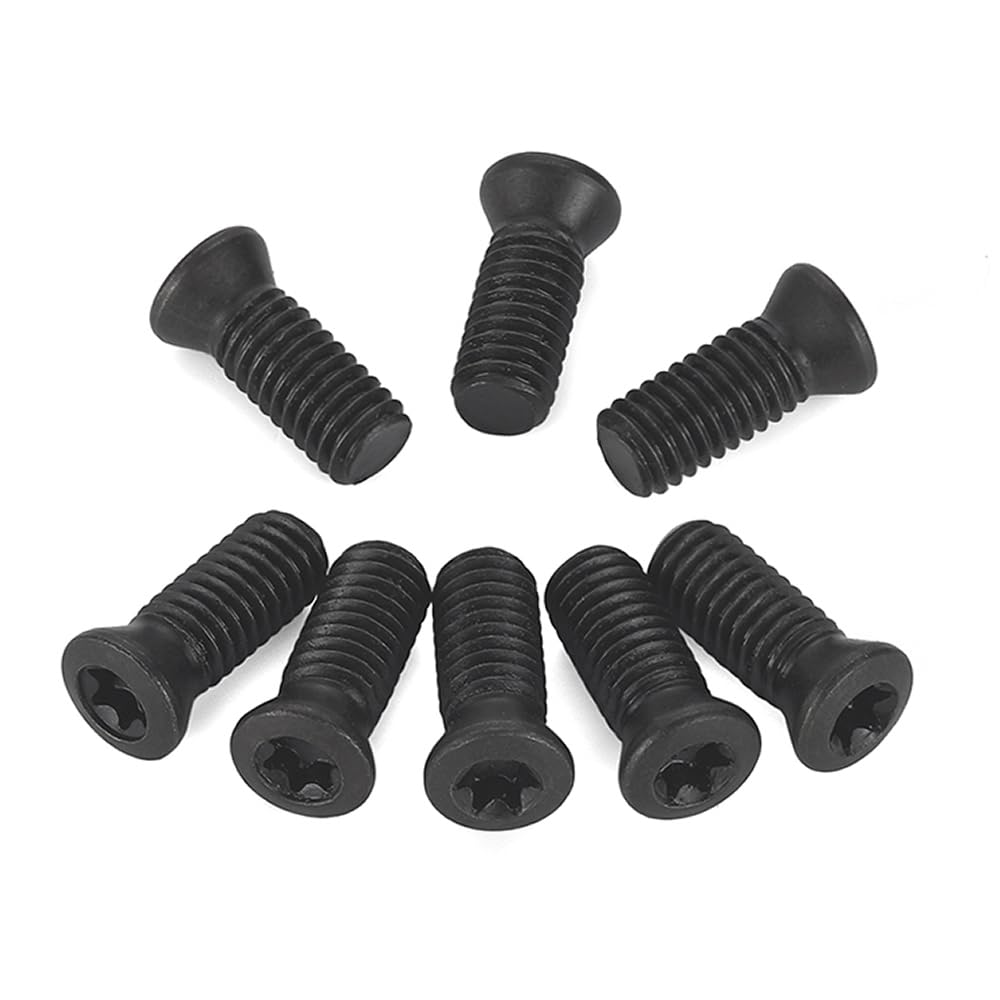 CNC Drehmaschine Ersatzschrauben M2 M2.5 M3 M4 M5 M6 Torx Schraube Für Ersetzt Hartmetalleinsatz Hartmetall Einsatz Schraube