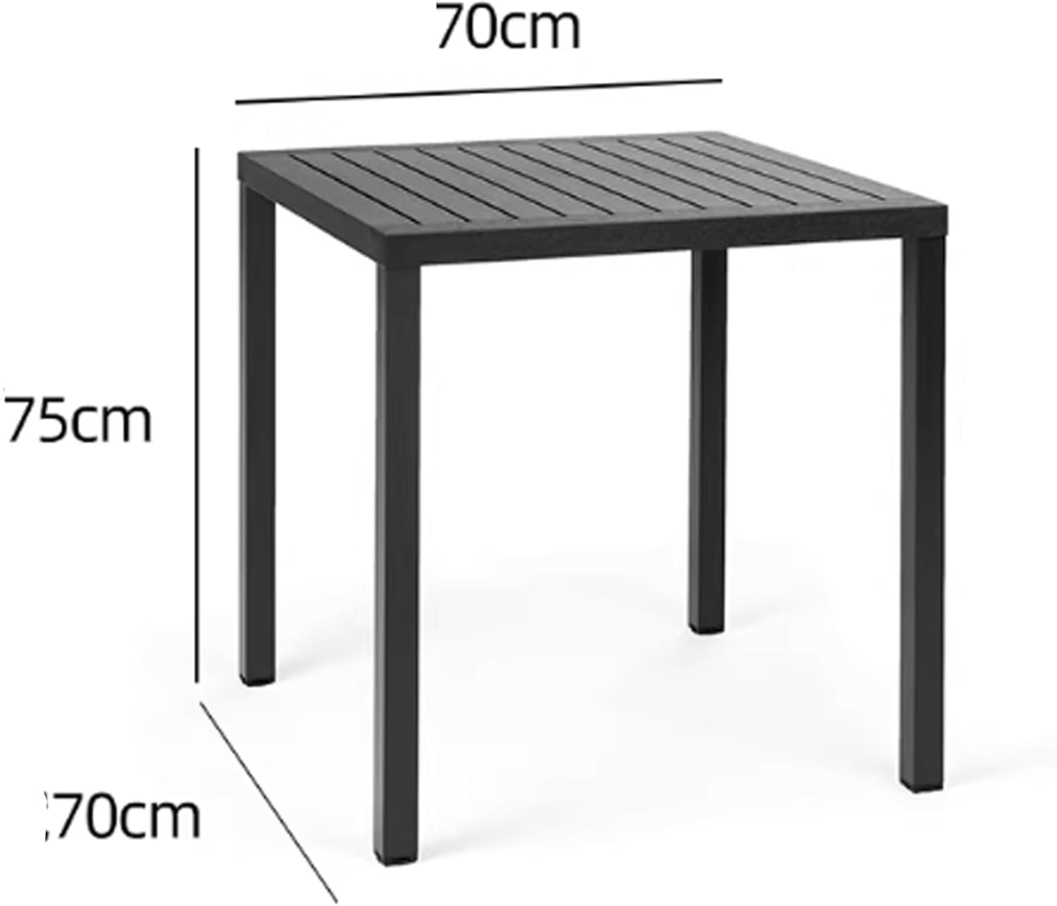 Outdoor Patio Furniture Set, 5 Piece Dining Table, Breakfast Coffee Bar and Chairs of 4, Stackable Side Chair, Bistro Deck, Olive Green(E)
