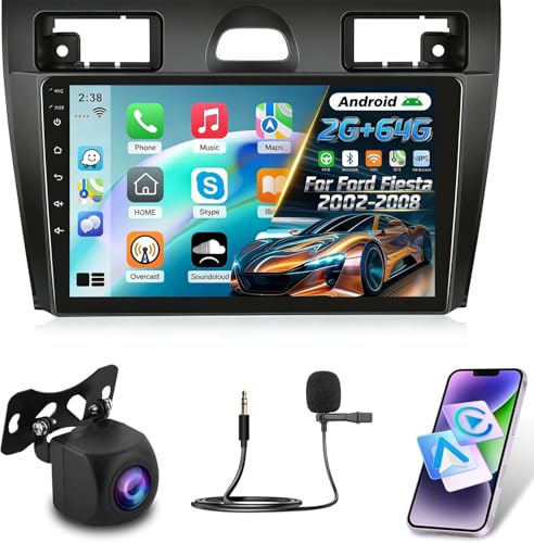 Radio para Ford Fiesta con Android Auto inal[strong]á[/strong]mbrico para viajar conectado siempre