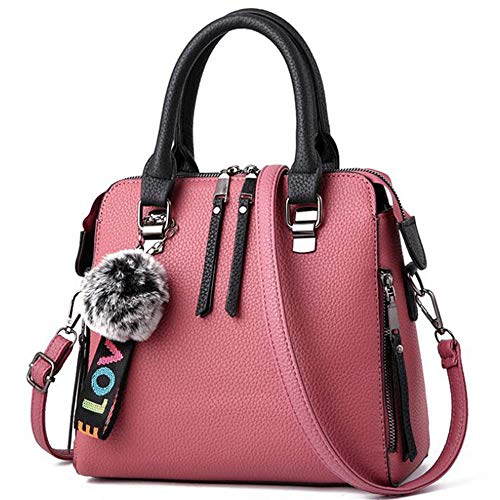 Sac à bandoulière femme en cuir PU avec sangle réglable confortable