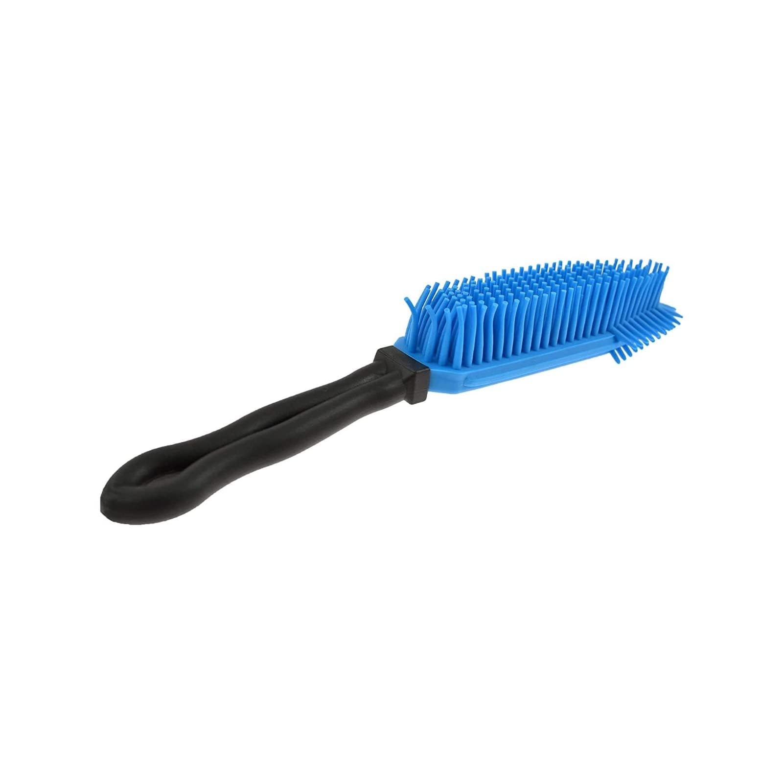 SDMAX Rubber Pet Brush, Flexible Design, Both Smooth, Textured Surfaces, Unique Design, Indoor And Outdoor Use, Quick And Effective Cleanups,