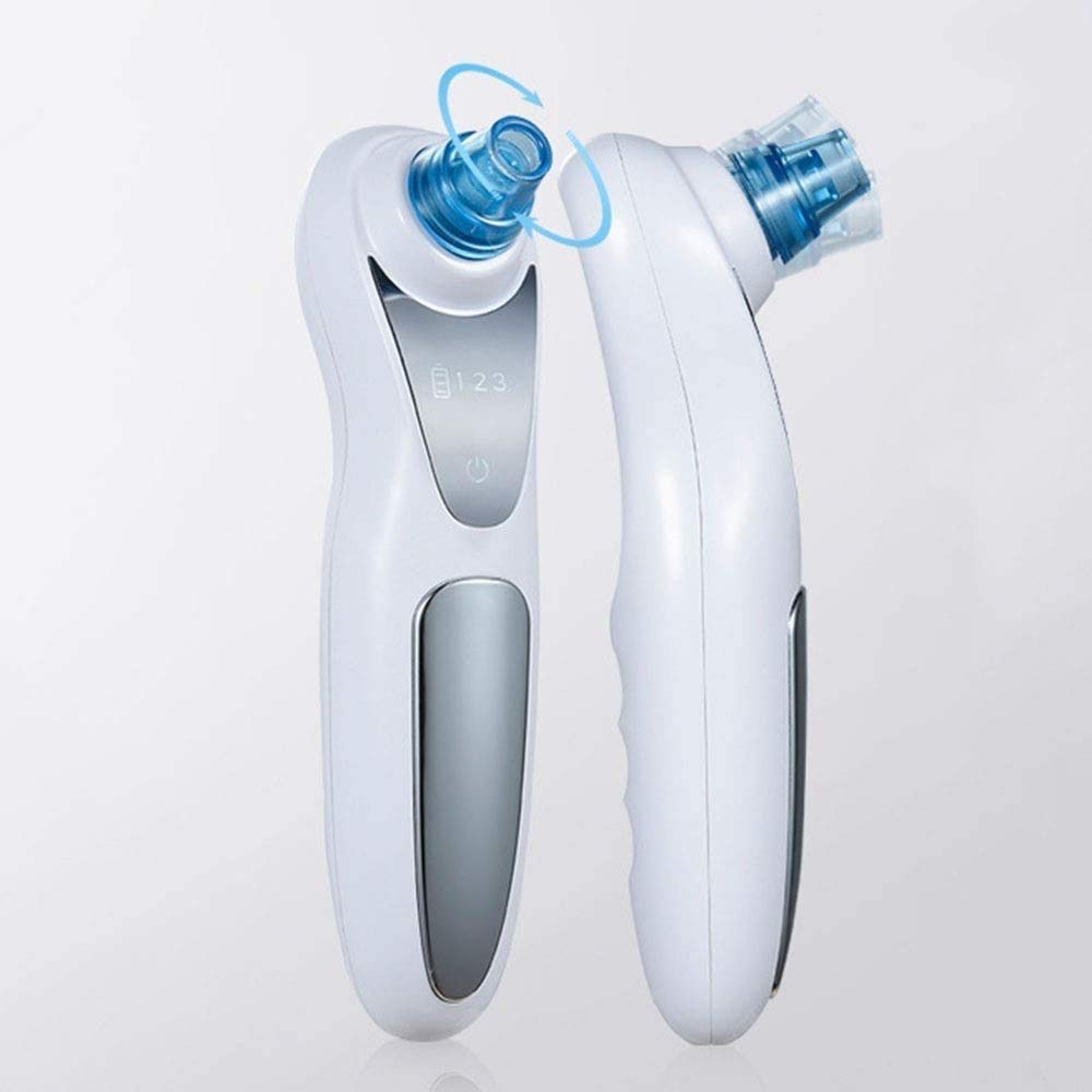 Blackhead Smowover Assostier, Aspirapolvere Pore Blackhead Remover Aspiratore Ricaricabile Aspiratore Ricaricabile con Schermo a LED e 4 sonde 3 modalità USB Ricaricabile per Donne e Uomini