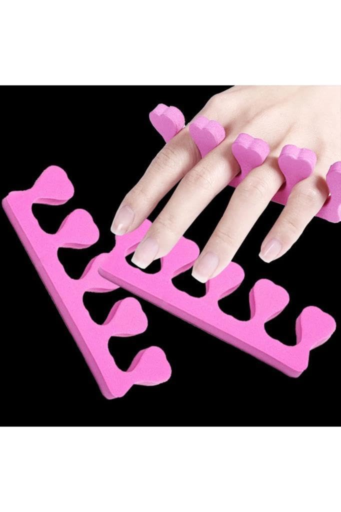 10 Adet Sünger Tırnak Oje Boyama Pedikür Manikür Süsleme Parmak Ayırıcı Aparatı