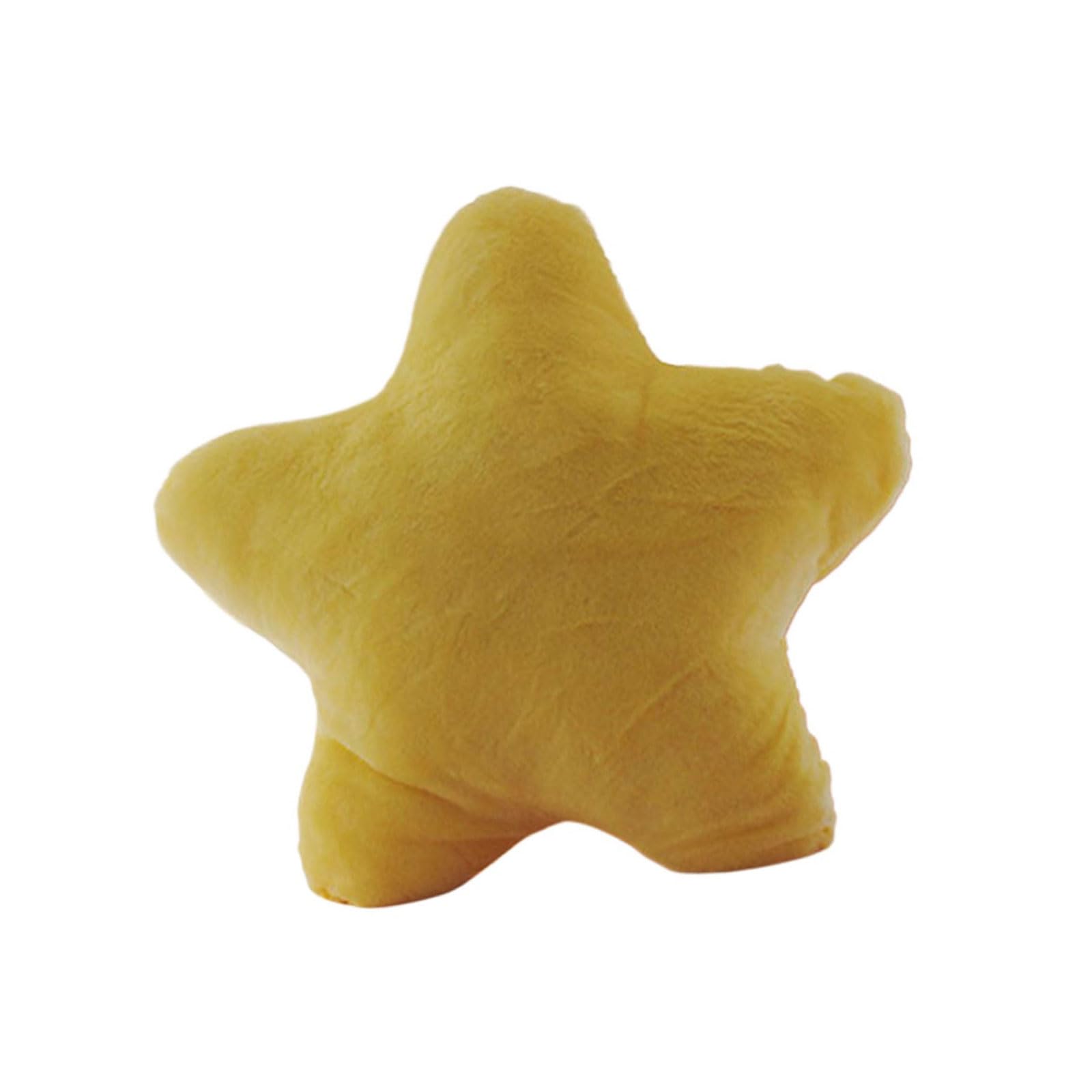 Msioytog Five Pointed Star Pillow Dolls Throw Soft Stuffed Toy Soft Plushies Bedhead Home Sofa Decoration Brithday Christmas Five Pointed Star Throw Pillow