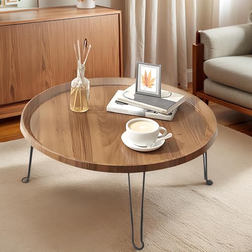 ���[�e�[�u�� �� �܂肽���݃e�[�u�� ��60×���s60×����38cm �Z���^�[�e�[�u�� ���@�\ �e�[�u�� ��l��炵 ���b�N���Ă����ƈ���ł��� �܏�� �g���s�v ��?�q�q�� �ȃX�y�[�X��e�ʕ\�� �y�ʁi�؂̐F�j