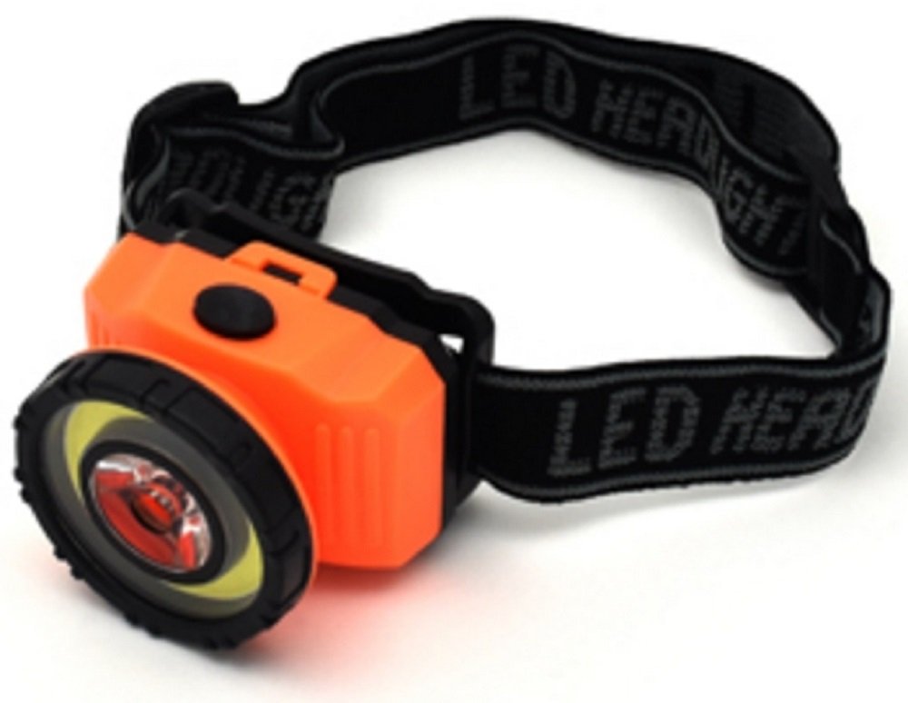 (未使用･未開封品)　PLATA COB型 砲弾型 搭載 LEDヘッドライト  3段階点灯 高輝度 キャンプ アウトドア 暗所作業 防災用品 などに YWX181OR wyeba8q PLATA COB型 砲弾型 搭載 LEDヘッドライト 3段階点灯 高輝度 キャンプ