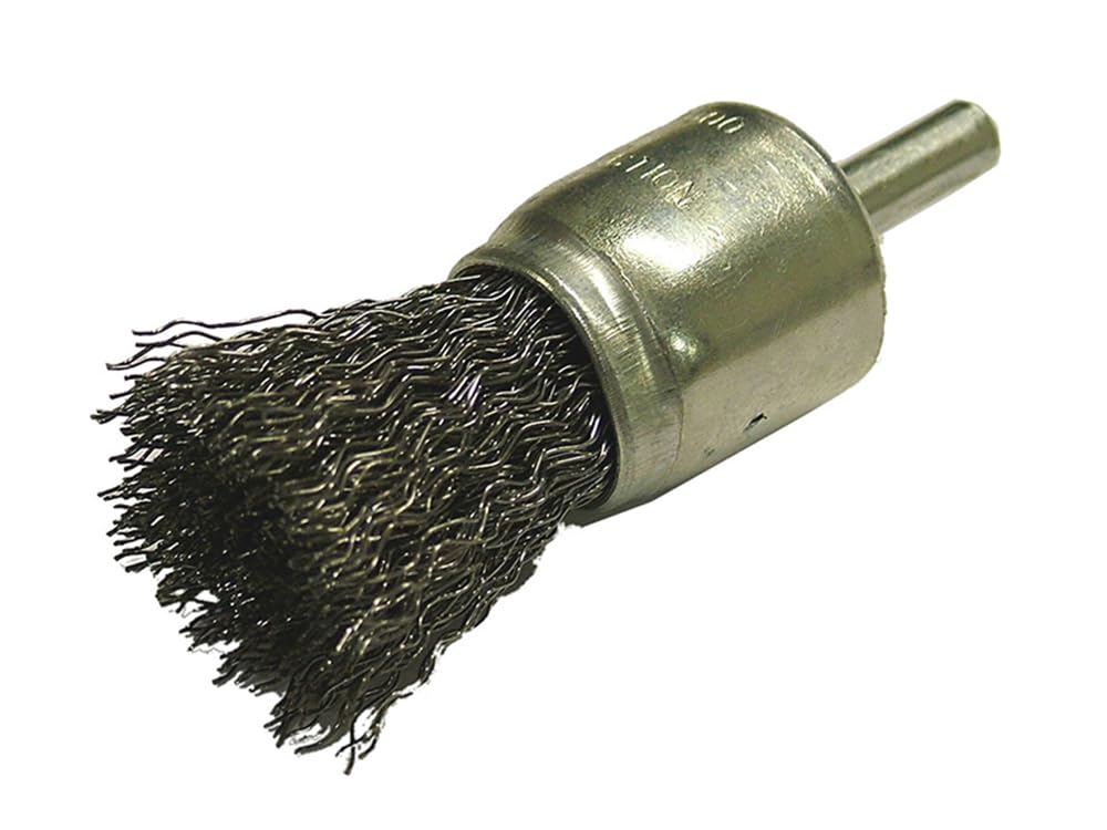 Faithfull Light 0402506130 Wire End Brush 25Mm Flat End