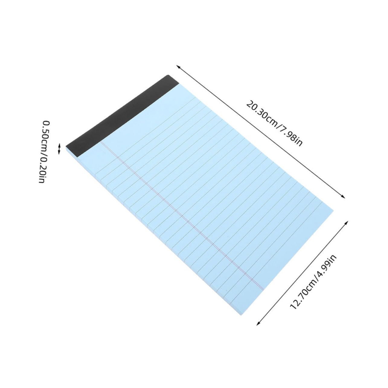 DOITOOL Mémo en papier avec sujet travail pour en écrivant doublé Carnet de notes bloc-notes cahier ligné bloc de papier faire un bloc note petits blocs de pavé de note